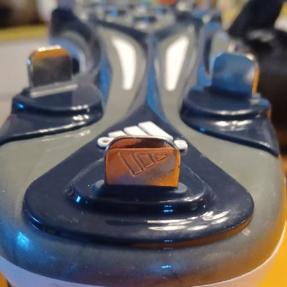 Adidas Dark Blue And Silver Baseball/Softball Cleats Size 14 NWT - Picture 6 of 9